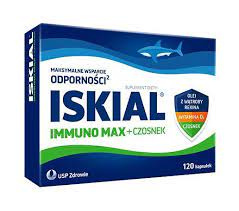 Iskial Immuno Max + Czosnek 120 kapsułek
