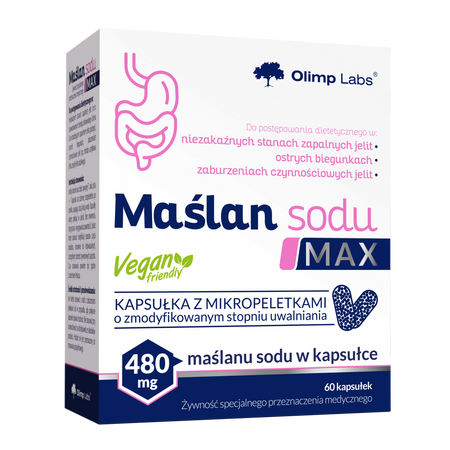Olimp Maślan Sodu Max 60 kapsułek