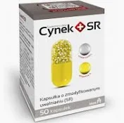 CYNEK+SR, cynk, 50KAPSUŁEK