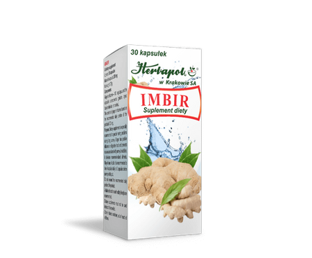 IMBIR 30KAPSUŁEK (HERBAPOL)