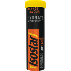 Isostar Hydrate & Perform Powertabs, pomarańczowe tabletki musujące, 10 szt