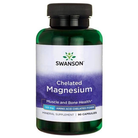 SWANSON ALBION CHELAT MAGNEZU 90KAPSUŁEK