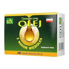 GAL, OLEJ Z NASION WIESIOŁKA 100KAPSUŁEK