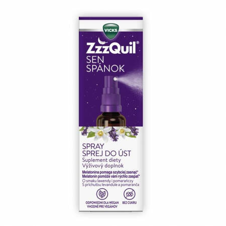 ZzzQuil SEN SPRAY z melatoniną 30 ml