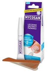 MYCOSAN SERUM 10ML+10 PILNICZKÓW 1ZESTAW, grzybica paznokci