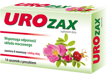 UROZAX ,na infekcje dróg moczowych, 14SASZETEK