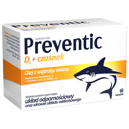 PREVENTIC D3 60 KAPSUŁEK
