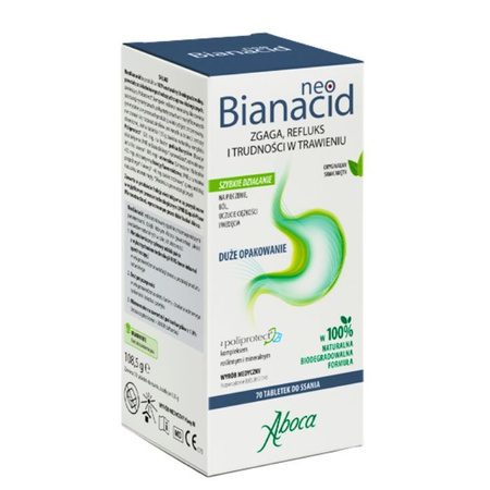 Aboca Neobianacid 70 tabletek do ssania
