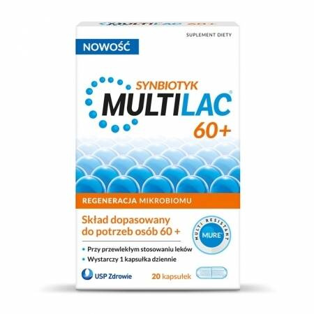MULTILAC 60+ 20KAPSUŁEK