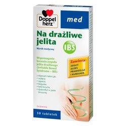 DOPPELHERZ MED NA DRAŻLIWE JELITA 30TABLETEK