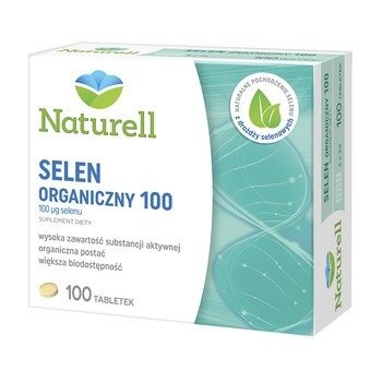Naturell Selen Organiczny 100 tabletek