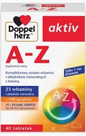 DOPPELHERZ AKTIV A-Z 40TABLETEK