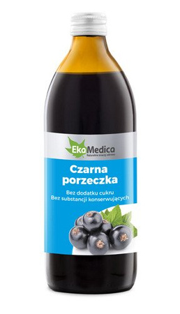 EKAMEDICA CZARNA PORZECZKA SOK 500ML
