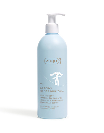 ZIAJA MED DLA DZIECI SZAMPON+ŻEL 400ML