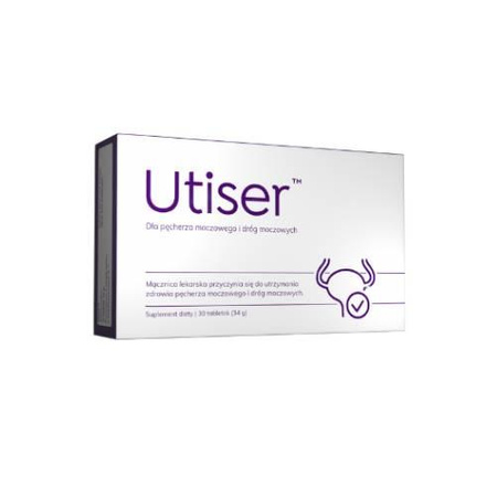 UTISER, zdrowie dróg moczowych, 30TABLETEK
