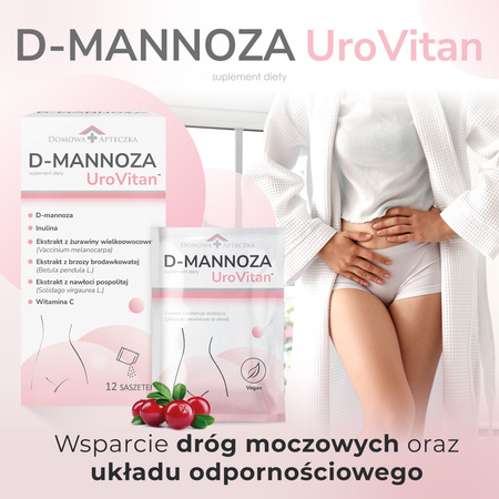 D-Mannoza UroVitan 12 saszetek