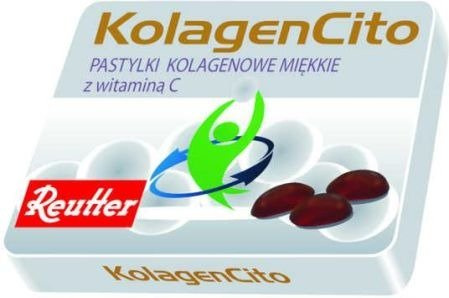 KOLAGENCITO, PASTYLKI KOLAGENOWE Z WITAMINĄ C 48G