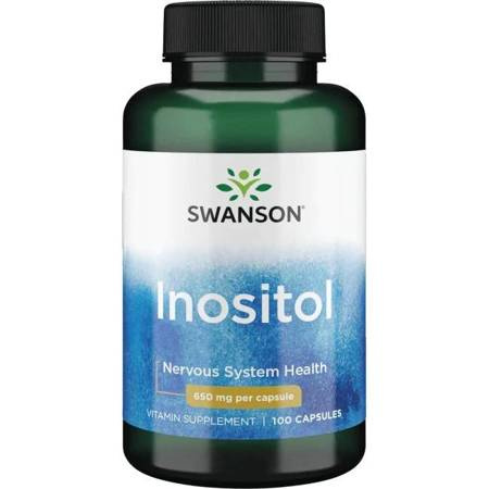 SWANSON INOZYTOL 650MG 100 KAPSUŁEK