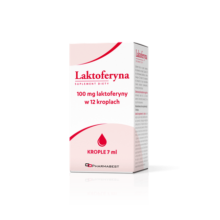 Laktoferyna, krople doustne, 7 ml