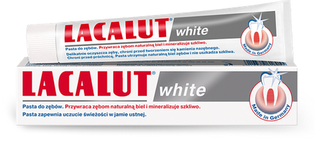 LACALUT WHITE PASTA DO ZĘBÓW 75 ML