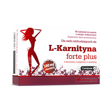 Olimp L-karnityna Forte Plus 80 tabletek do ssania
