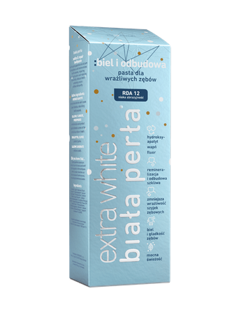 BIAŁA PERŁA BIEL I ODBUDOWA PASTA 75ML