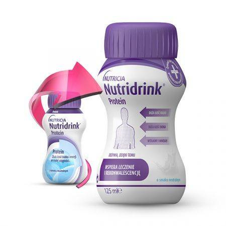 NUTRIDRINK PROTEIN SMAK NEUTRALNY 4X125ML