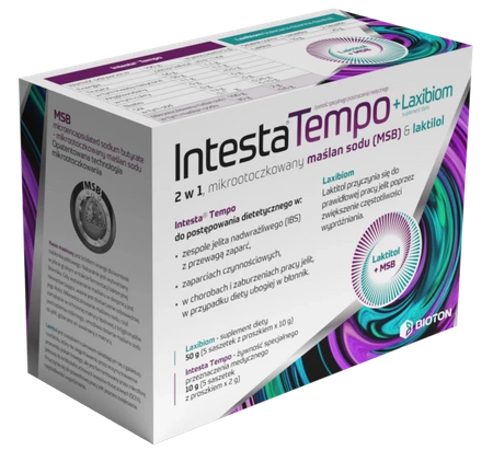 INTESTA TEMPO + LAXIBIOM 10SASZETEK