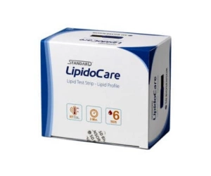 LipidoCare paski testowe po pomiaru cholesterolu 25 sztuk