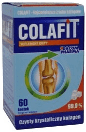 COLAFIT ,KOLAGEN W KOSTKACH 99,9% 60SZTUK