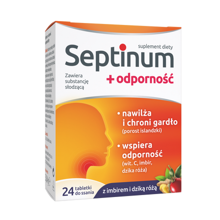 Septinum + Odporność 24 tabletki do ssania 
