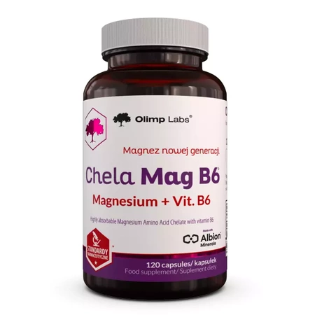 Olimp Chela Mag B6 120 kapsułek