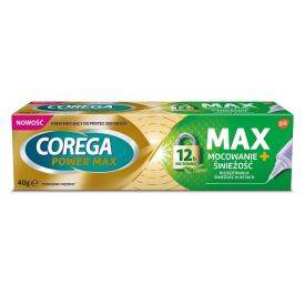 COREGA POWER MAX MOCOWANIE+ŚWIEŻOŚĆ KREM 40G