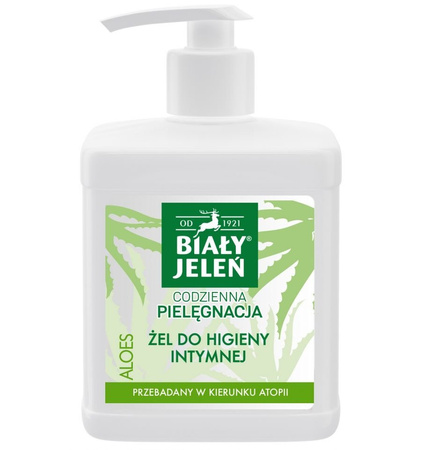 Biały Jeleń żel do higieny intymnej z aloesem 500 ml 