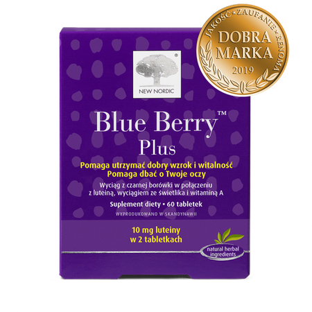 BLUE BERRY PLUS 60 TABLETEK