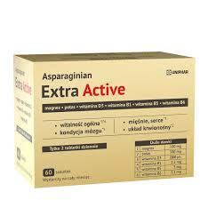 ASPARAGINIAN EXTRA ACTIVE 60TABLETEK