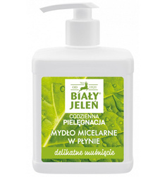 BIAŁY JELEŃ MICELARNE, DELIKATNE MUŚNIĘCIE, MYDŁO W PŁYNIE 500ML