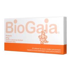 BIOGAIA 10TABLETEK DO ŻUCIA