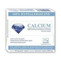 CALCIUM KRYSTALICZNIE CZYSTE 20SASZETEK