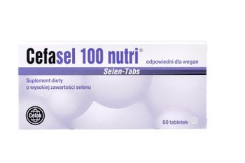 CEFASEL 100 NUTRI, SELEN TABS 60TABLETEK