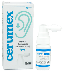 CERUMEX SPRAY DO USZU 15ML