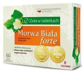 COLFARM MORWA BIAŁA FORTE 60TABLETEK