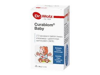 CURABIOM BABY, probiotyki, PROSZEK 54G (DR.WOLZ)