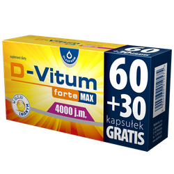 D-VITUM FORTE MAX 4000J.M. 90KAPSUŁEK