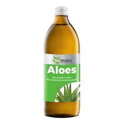 EKAMEDICA  ALOES, SOK BEZ MIĄŻSZU 500ML