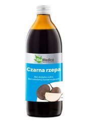 EKAMEDICA CZARNA RZEPA  SOK 100% 500ML