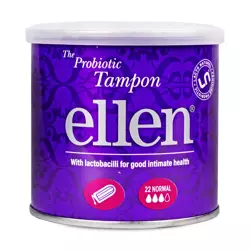 ELLEN TAMPONY PROBIOTYCZNE,NORMAL 22SZTUKI