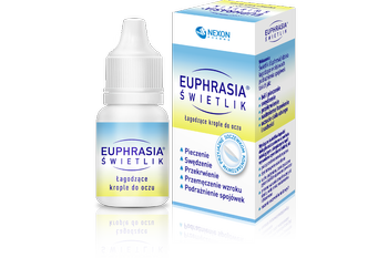 EUPHRASIA ŚWIETLIK ŁAGODZĄCE KROPLE DO OCZU 10ML