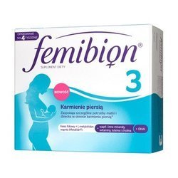 FEMIBION 3 KARMIENIE PIERSIĄ 28TABLETEK+28KAPSUŁEK