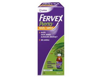 FERVEX PHYTO KASZEL I GARDŁO SYROP 120ML